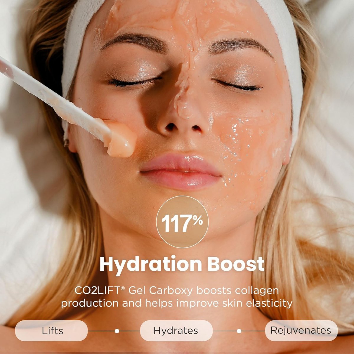 CO2Lift Mask Treatment for Face to Help Smooth, Brighten, Hydrate Skin 